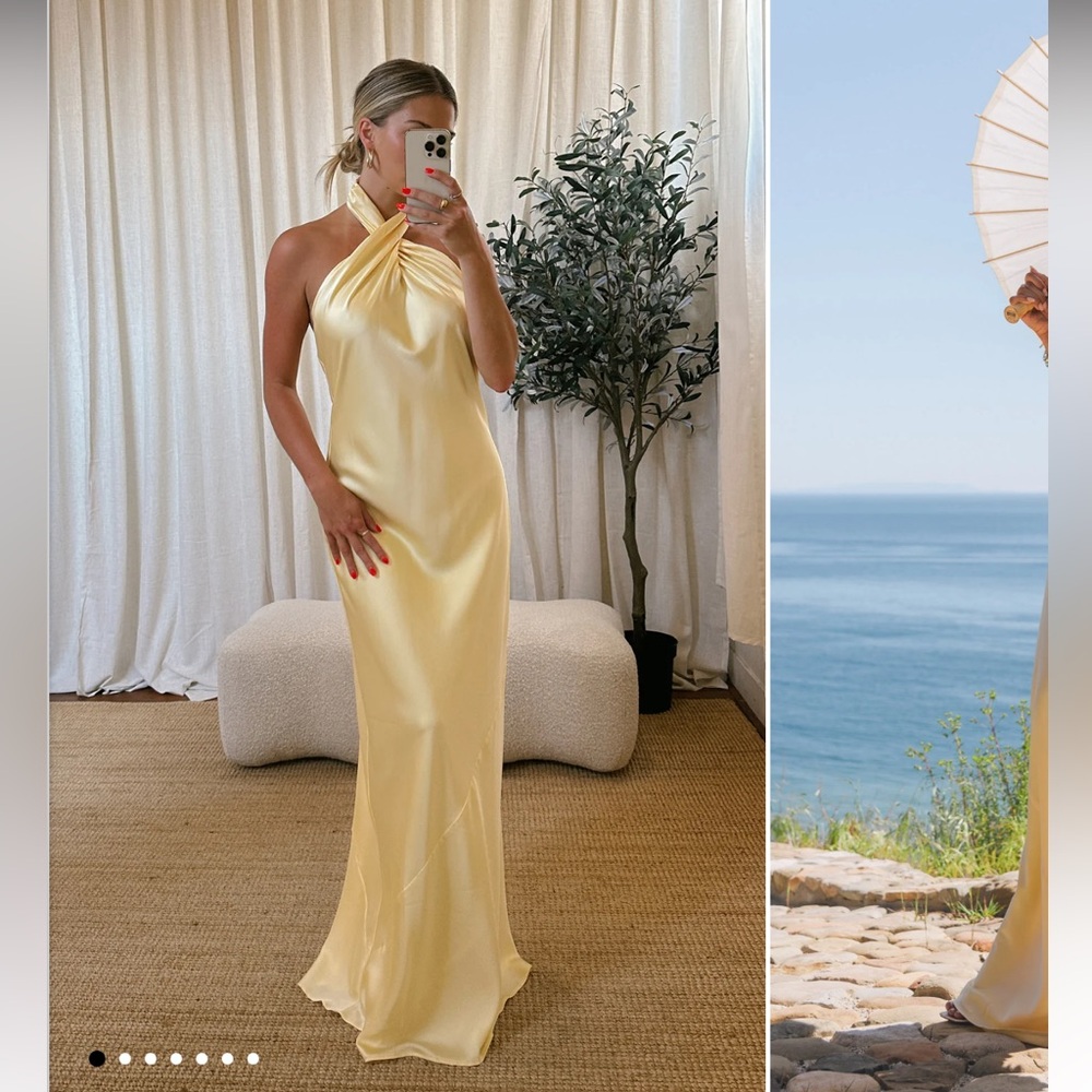 Show Me Your Mumu Jasmine Halter Maxi Dress